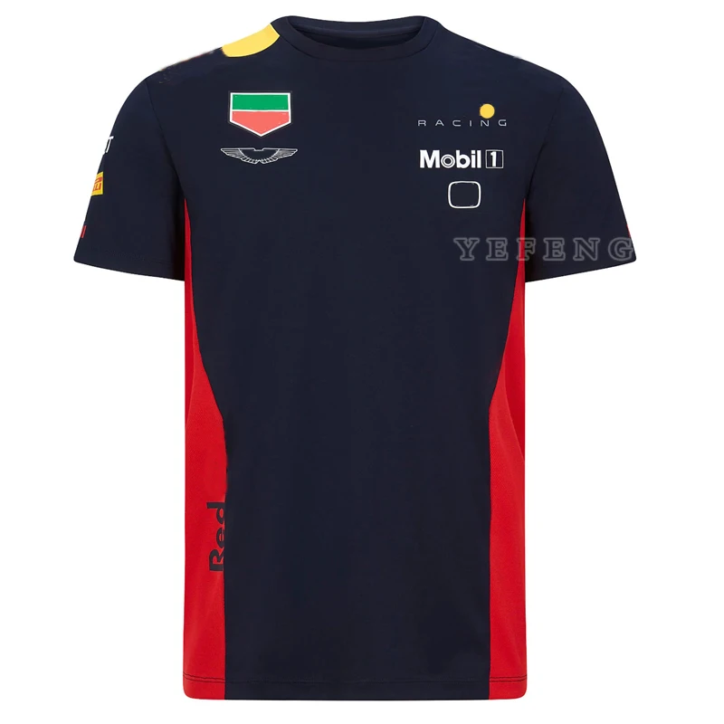 2020 год Спортивная футболка для мотокросса F1 Red Color Bull Team Racing Джерси с коротким