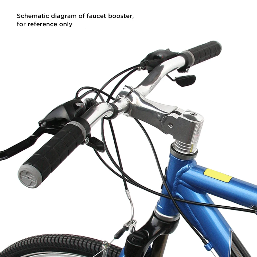 

Bike Fork Stem Riser Aluminum Alloy Bicycle Handlebar Extender Cycling Stem Head Up Raiser Accessories for MTB