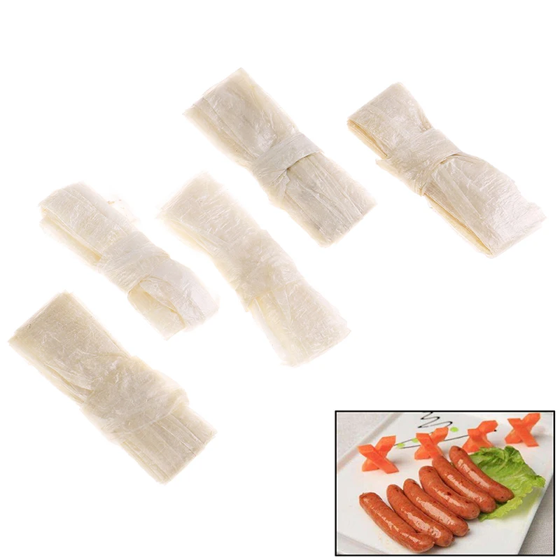 

1PCS 2.6M Dry Sheep Casing Natural Sheep Sausage Cover,Sausage Skin 28-30mm DIY Meat Making Tools Kitchen Accessories