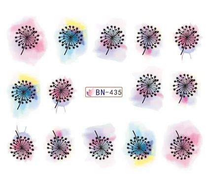 Водная наклейка для фотоэлементов якорь Ловец снов акварельная дизайнерская