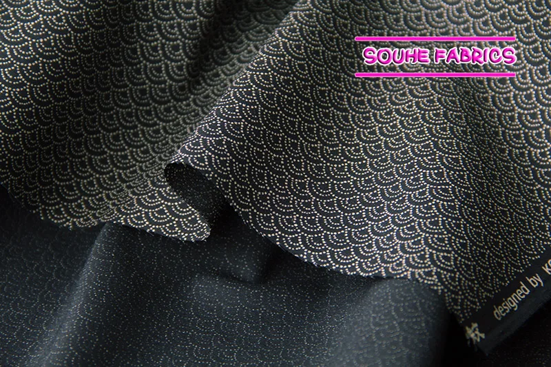 Японская хлопчатобумажная ткань Kokka текстильная для квилтинга шитья кимоно