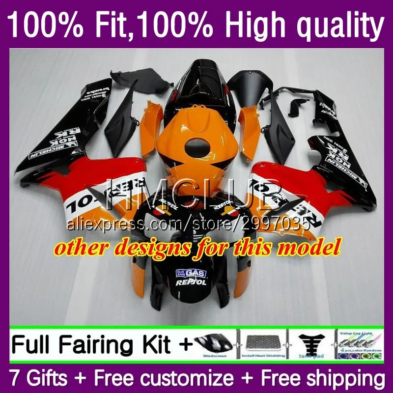 Корпус инжектора для HONDA CBR600RR CBR 600CC 600RR 2005 2006 Movistar Blue 4No.10 CBR600F5 CBR600 600 RR CC F5 05 06 OEM
