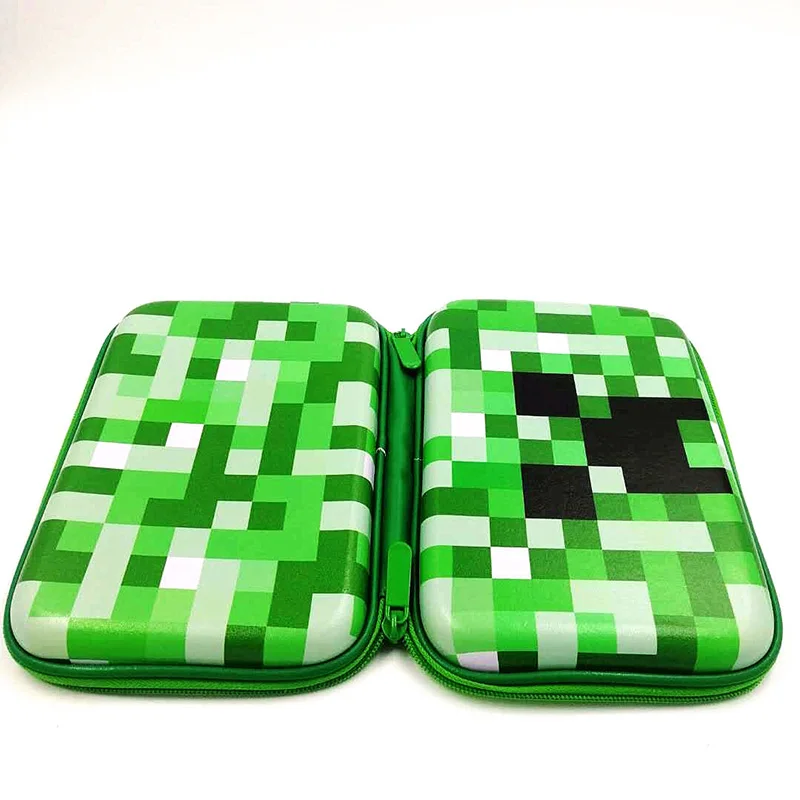 

School Boys Pencil Bag Pen Case with Compartments - Large Capacity Students Stationery Pouch with Zipper Closure - Cute Accessor