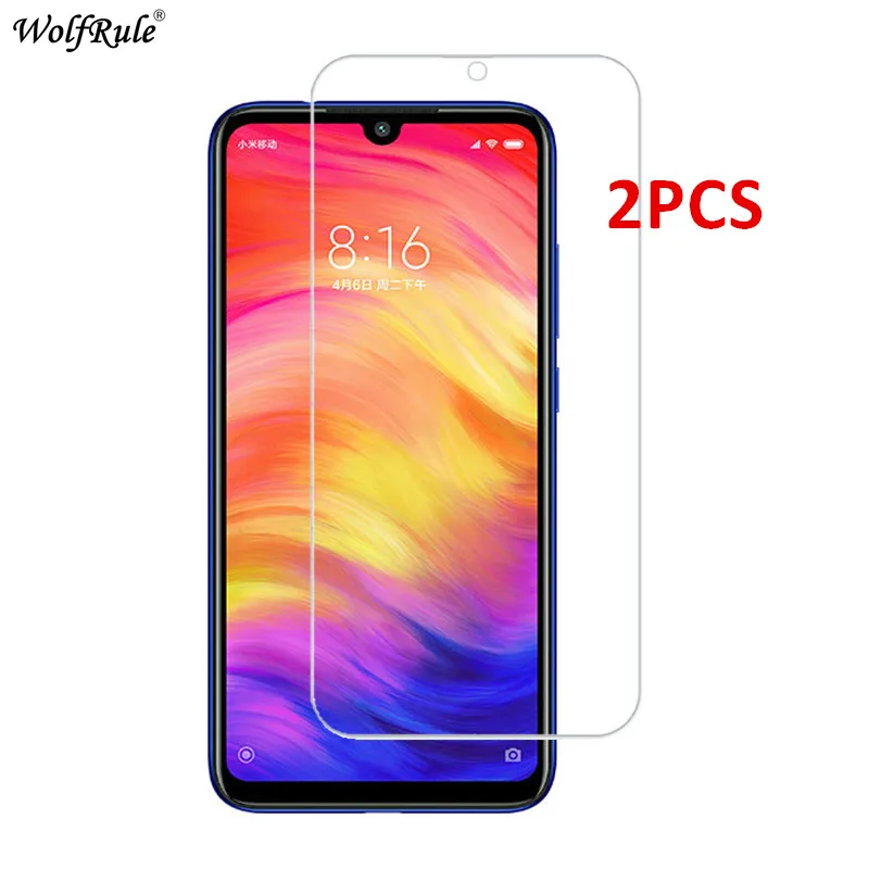 2 шт. Стекло Xiaomi Redmi Note 7 Pro 4A S2 5A Экран протектор Закаленное Стекло для Xiaomi Redmi Note 7 Стекло 6A 4A S2 защитное стекло для телефон
