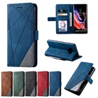 Брендированный флип-чехол из кожи для смартфона Samsung Galaxy A82 A22 A125 A12 SM-A125F A42 A52 A72 крышка Магнитный чехол с подставкой Чехол-кобура для мобильного телефона чехлы