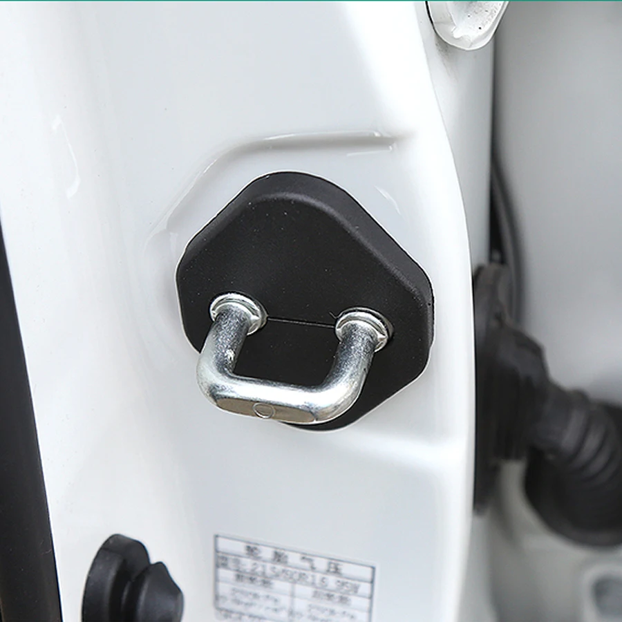 Новый 5D ABS замок двери Пряжка Защитная крышка отделка 4 шт для Hyundai Tucson 2015 2017 2018 2019