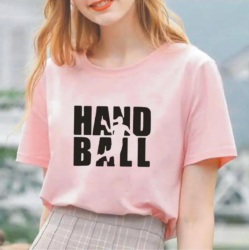 

Fashion Handball T Shirt Women Tops Casual Short Sleeve Letter Print Harajuku Tee Shirt Femme Plus Size Tshirt Camisas De Mujer