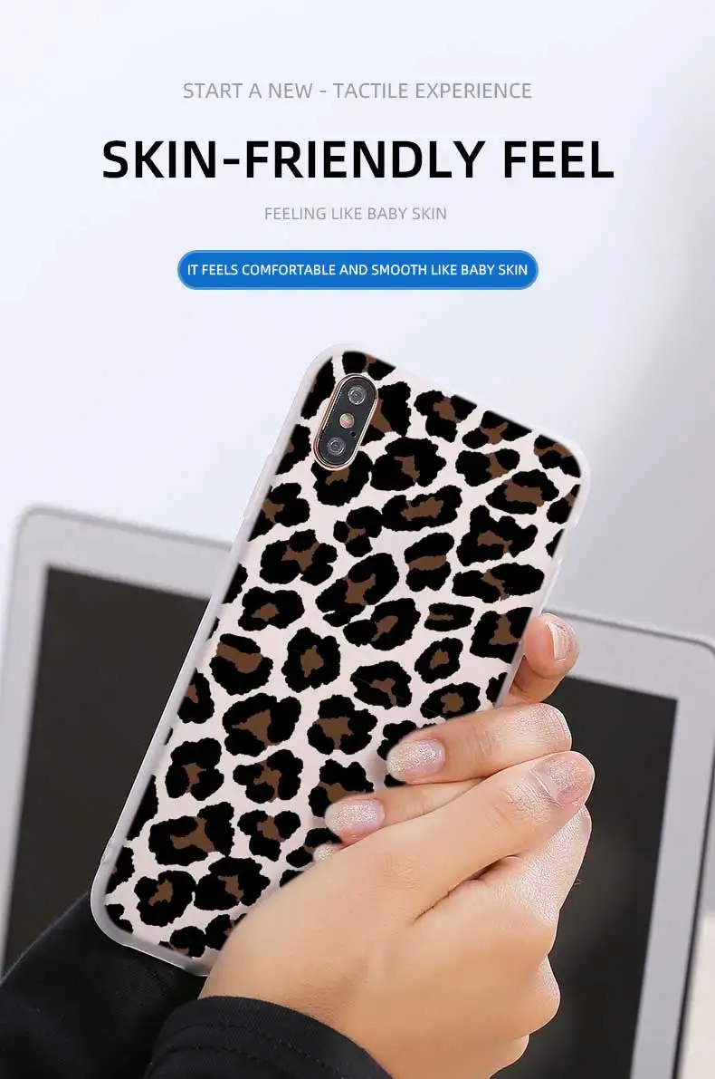Модная мягкая термополиуретановая крышка-чехол для Coque Xiaomi Redmi 4X 4A 6A 7a Y3 K20 5 Plus Note 8 iPhone 7 6 Plus 5 iPad Pro с леопардовым принтом