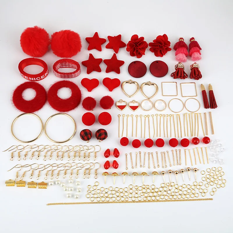 Набор для самостоятельного изготовления сережек сделай сам комплектующие из