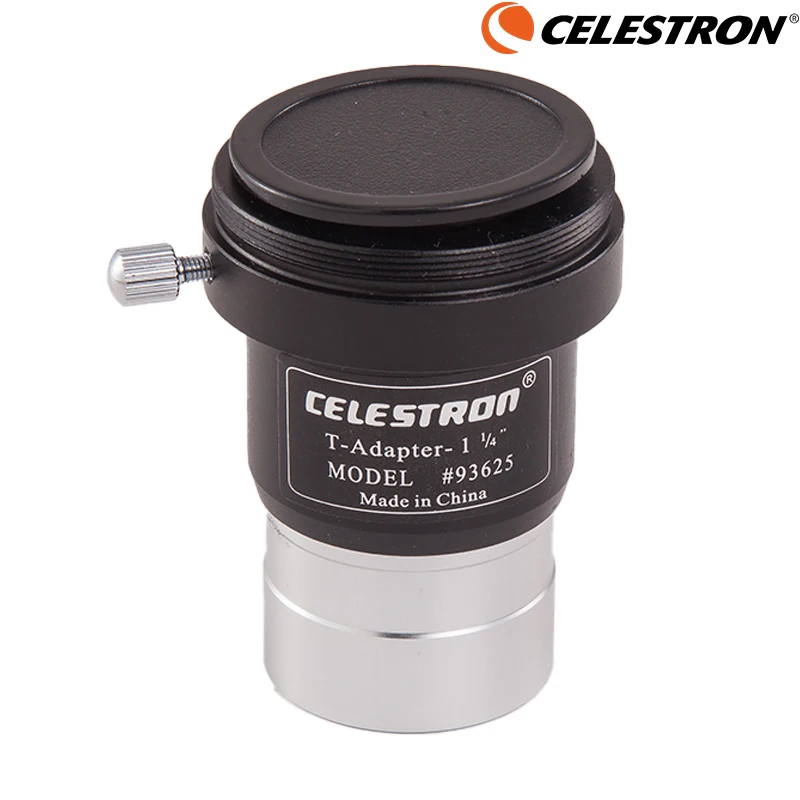 

Celestron Universal 1.25-inch Camera T-Adapter Extend Focal Length with M42 Interface Wire Telescope Accessories 93625