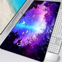 firefly mouse pad gamer anti slip rubber gaming mousepad keyboard laptop computer speed mice mat oversized office pad mouse mat