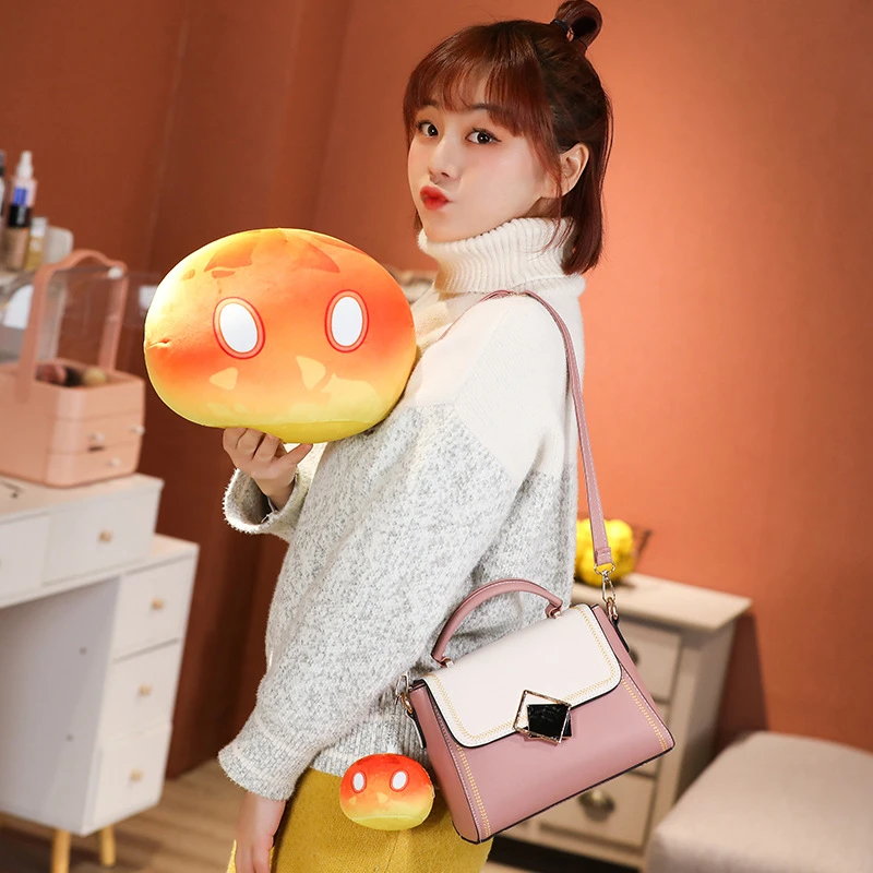 

Game Genshin Impact Cosplay Slime Plush Dolls Keli Pillow Man Woman Toy Gift