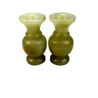 china handmade natural jade jade vase feng shui decoration gifts a pair