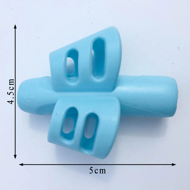 

4Colors Nice Gift Stationery Pencil Set Correction Device 1Pcs Student Supplies Silicone Learning Writing Tool