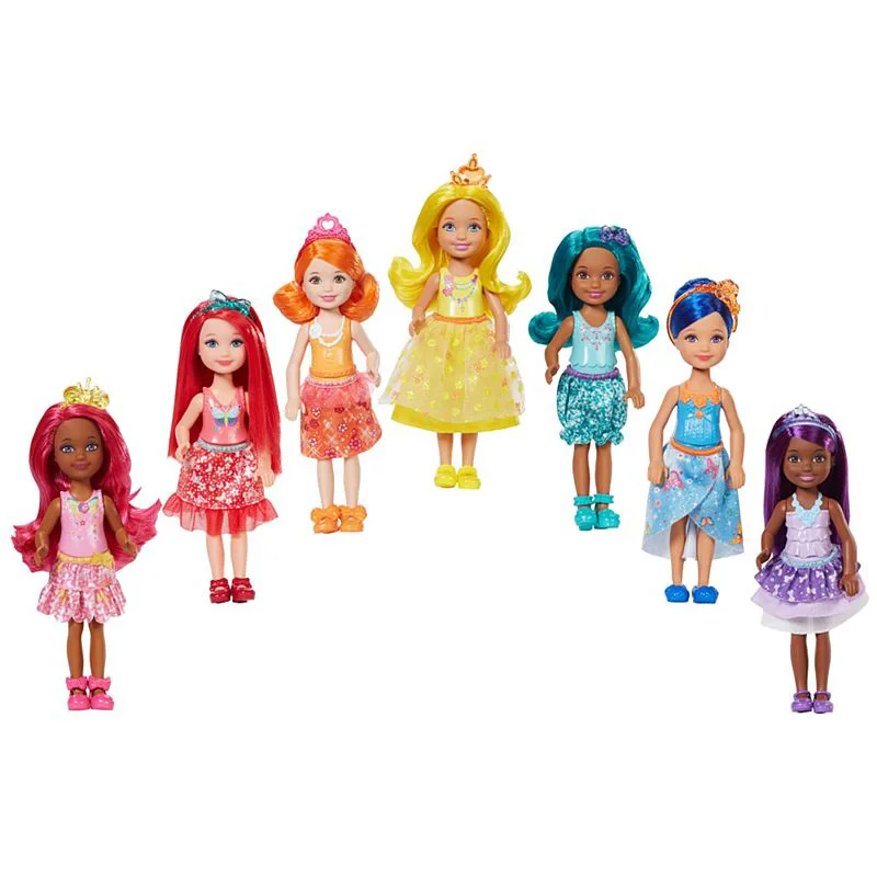 Оригинальная игрушечная кукла Barbie Bay 7 Dreamtopia Rainbow для девочек на день рождения, детские подарки, модная фигурка, подарок для девочек Boneca, подарок