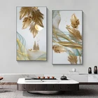 Постер, печать, перьевая лента с оленем, Картина на холсте, современный пейзаж, картина для гостиной, коридора, настенное искусство, украшение для дома