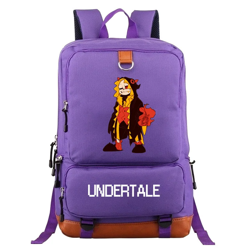 Undertale рюкзак Sans студенческий школьный рюкзак, сумка для книг подростков плечи пакет сумка компьютер дорожные сумки