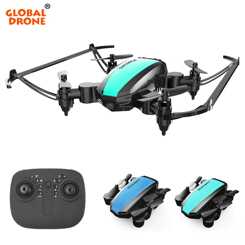 Global Drone GW125 мини Квадрокоптер, Радиоуправляемый вертолет, удерживающие высоту игрушки для детей, карманные Дроны для начинающих микро Дрон