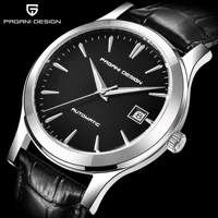 pagani design 2021 new top fashion casual mens automatic mechanical watch multifunctional waterproof high quality leather clock