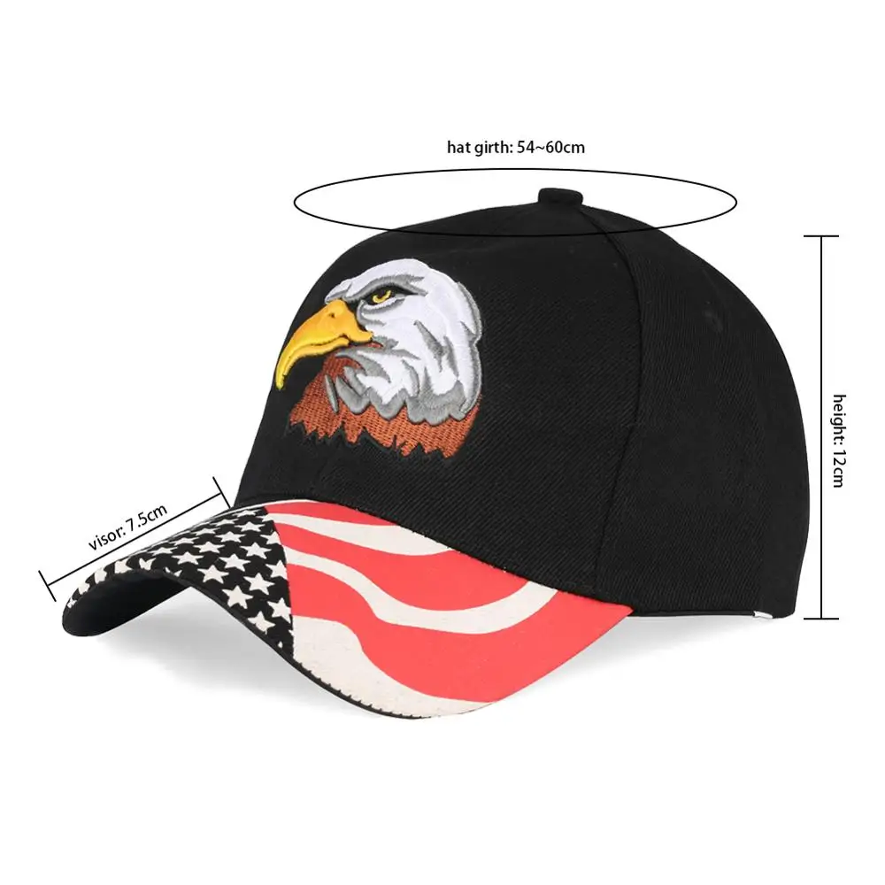 Бейсболки женские с вышивкой орла в стиле хип хоп камуфляжные американским