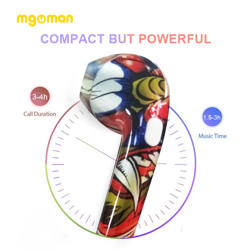 Mgoman i7s наушники, беспроводные наушники I7s, TWS, Bluetooth 5,0, наушники, Прямая поставка, внутриканальные стерео наушники для всех смартфонов