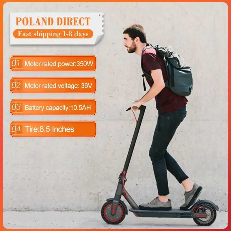 [EU Direct] EW6 складной электрический скутер 36V 10.5Ah 8 5 Inchs Smart Электрический для
