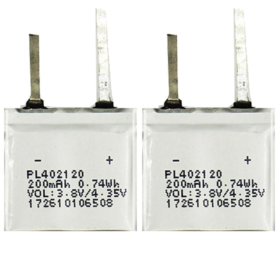 Оригинальный сменный аккумулятор KiKiss PL402120V 200 мАч для смарт-часов Huami AMAZFIT Ares Bip GTR