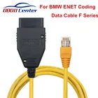 Для BMW ENET кодирующий кабель ENET Ethernet к OBD2 Диагностический интерфейсный кабель ENET ICOM Программирование F-серии для BMW Enet соединитель