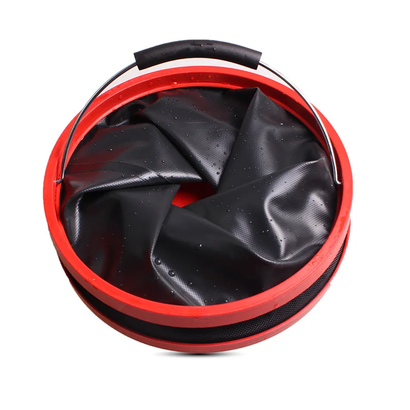 12л многофункциональное складное ведро 2000 D Ткань Оксфорд рыболовное кемпинг