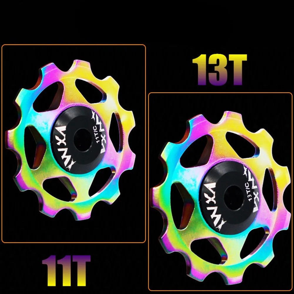 

11T/13T Wheel Rear Derailleur Pulley For Durable Mountain Bike Bicycle Back Dial Bearing Variable Speed Regulating Wheel