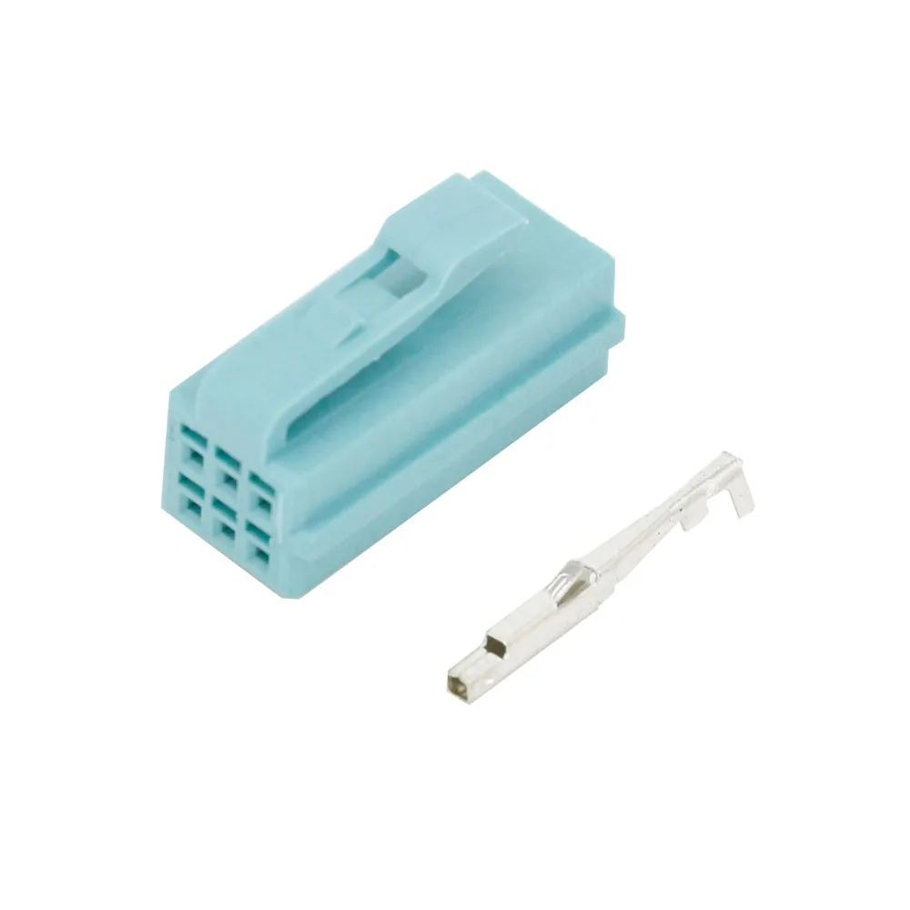 6 контактов внутренние детали с клеммами стандартный автомобильный разъем |