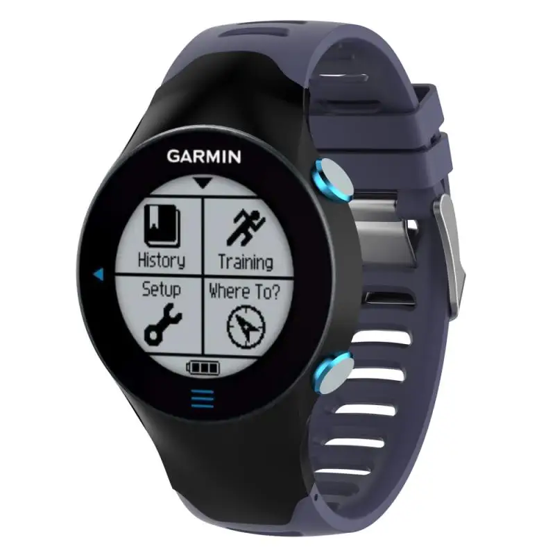 Ремешок силиконовый для наручных часов Garmin Forerunner 610 браслет смарт-часов |