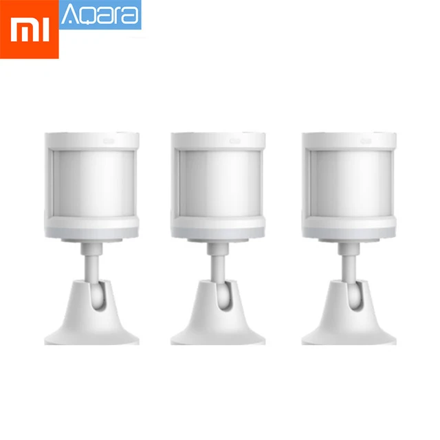 3pcs Aqara version Xiao mi jia Aqara датчик человеческого тела умный датчик движения тела беспроводной ZigBee Соединение работает с шлюзовым концентратором mi home - Цвет: 3pcs Aqara version