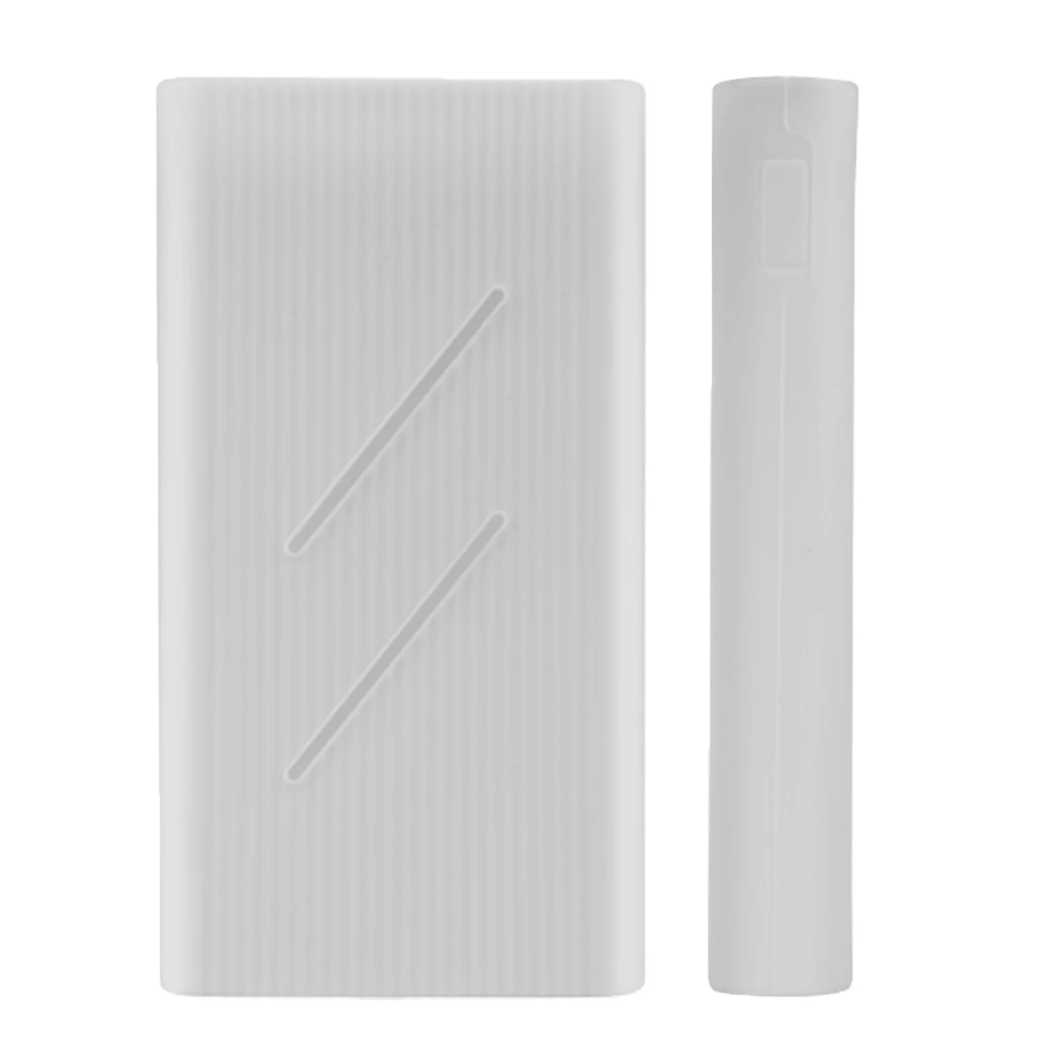 Мягкий резиновый силиконовый гелевый защитный чехол Besegad для Xiaomi Xiao Mi Power Bank 2C 20000