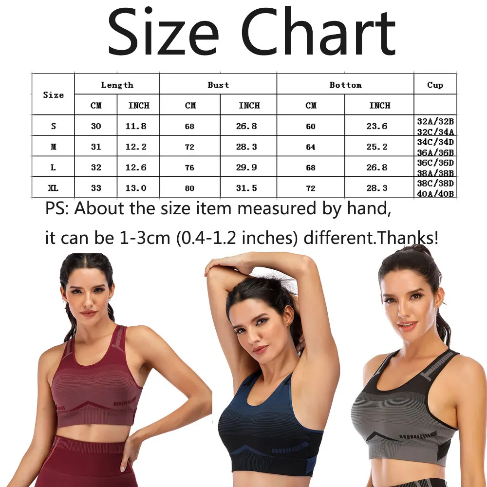 

Bras Women's Wide Shoulder Strap Sexy Underwear Women Bra Fitness Underwear Sports Shockproof Brassiere Sexy Lingeries Crop Tops