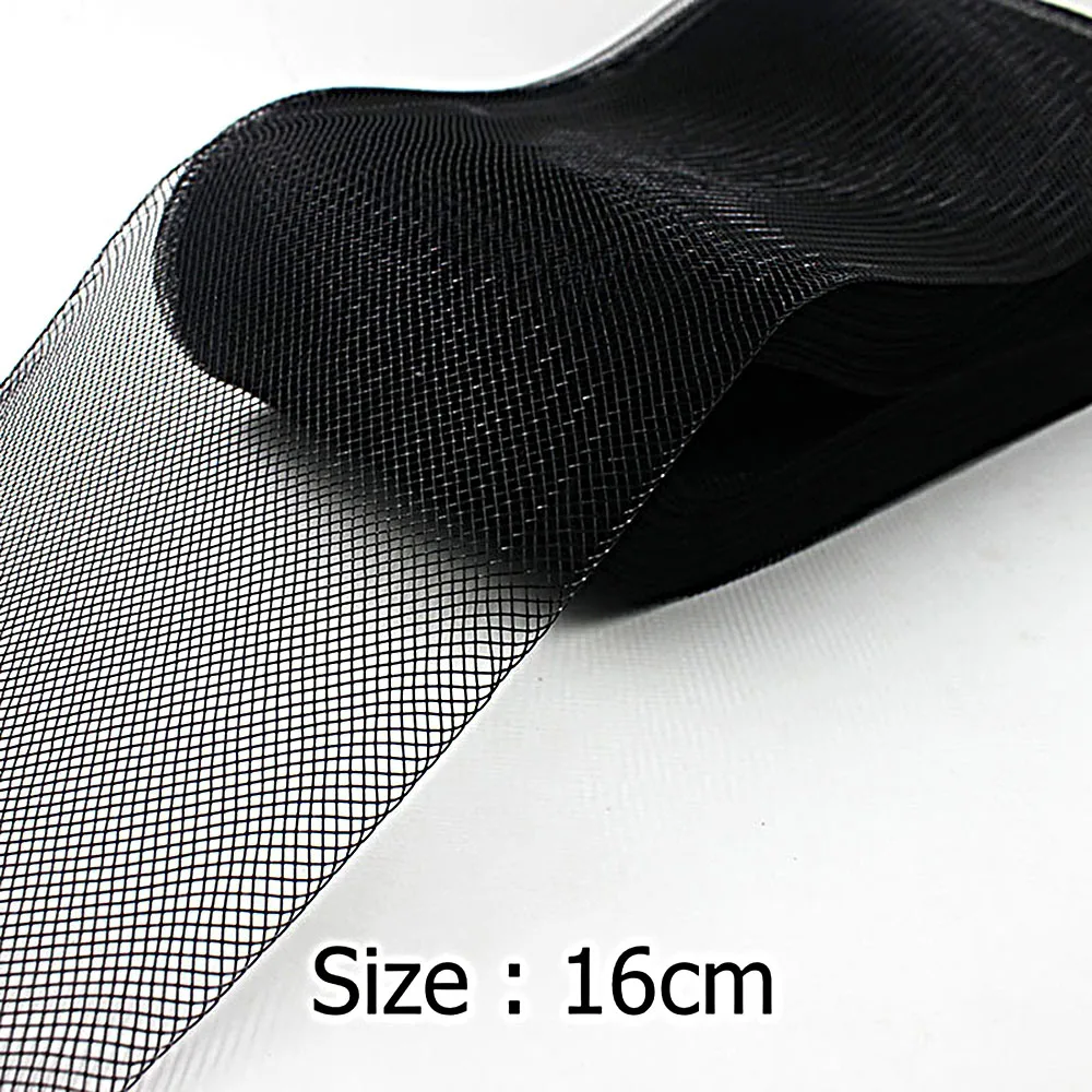 Коса [IuBuFiGo] из конского волоса для изготовления платьев и шляп черная белая