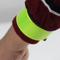 reflective snap bands reflective slap bracelet reflective wristband high visibility reflectors for riding bike edf88