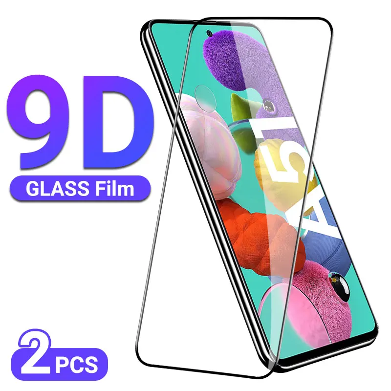 

9D Tempered Glass For Samsung A52 A30 A51 A31 A32 A50 Screen Protector Samsung A52 A50 A320 A40 A41 A42 A5 A50s Protective Glass