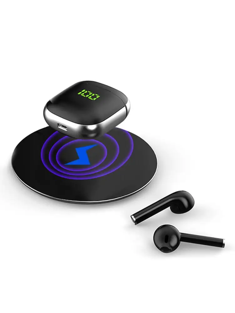 TWS беспроводной Bluetooth 5 0 наушники светодиодный дисплей IPX5 Водонепроницаемый