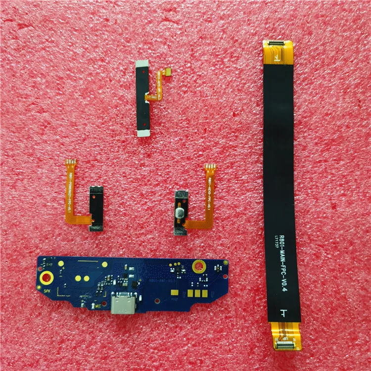 USB Plug For Oukitel K10000 Max Charger Port Dock Charging Connector Board Data Flex Cable Volume Camera Power FPC Parts