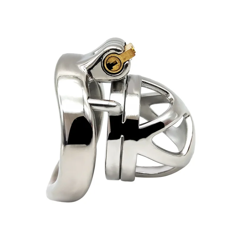 Короткая клетка для пениса SM процент товары Металлический Пояс верности CB замок