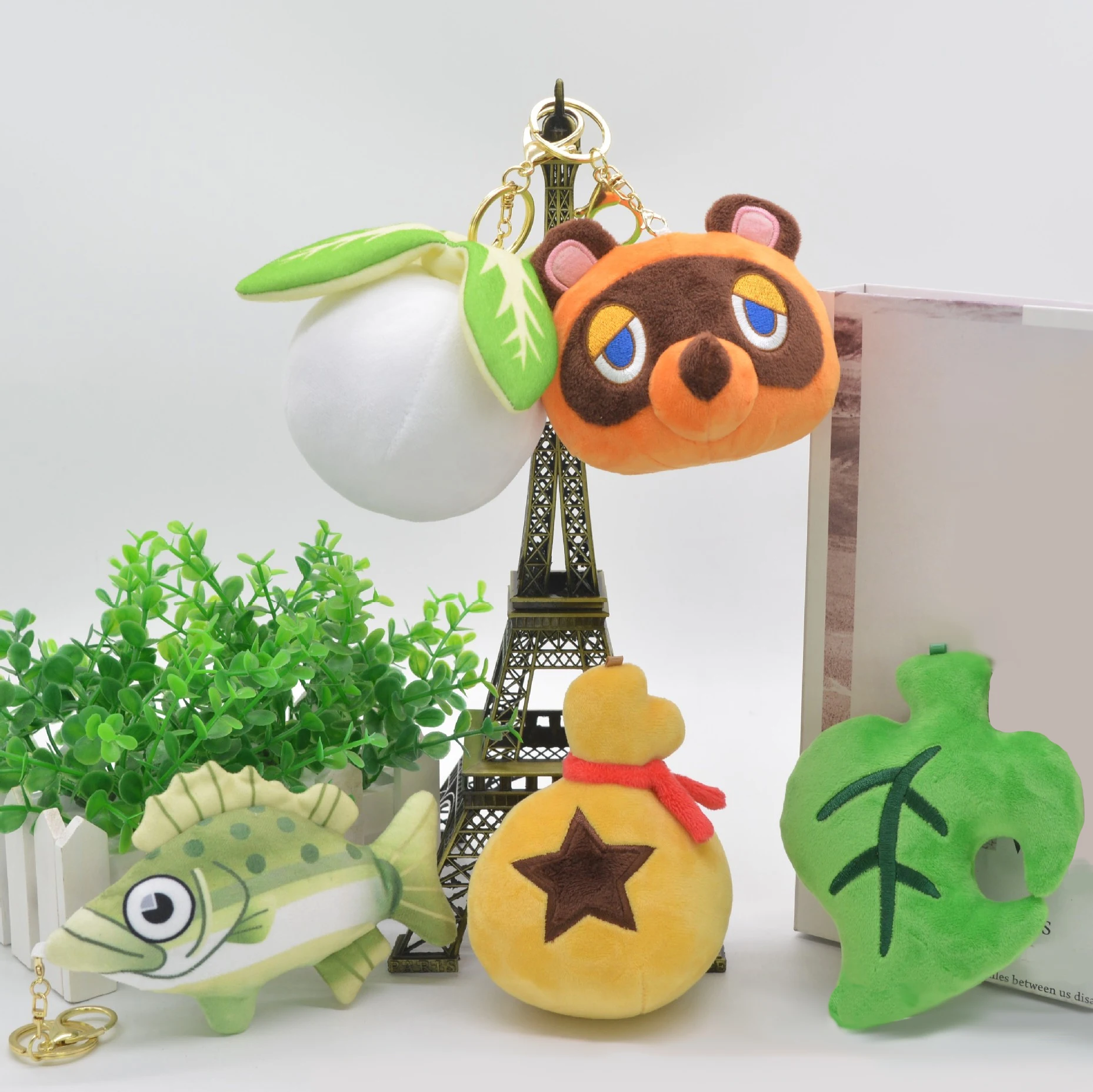 Милый симпатичный брелок для ключей кукла маленькие животные плюшевый медведь