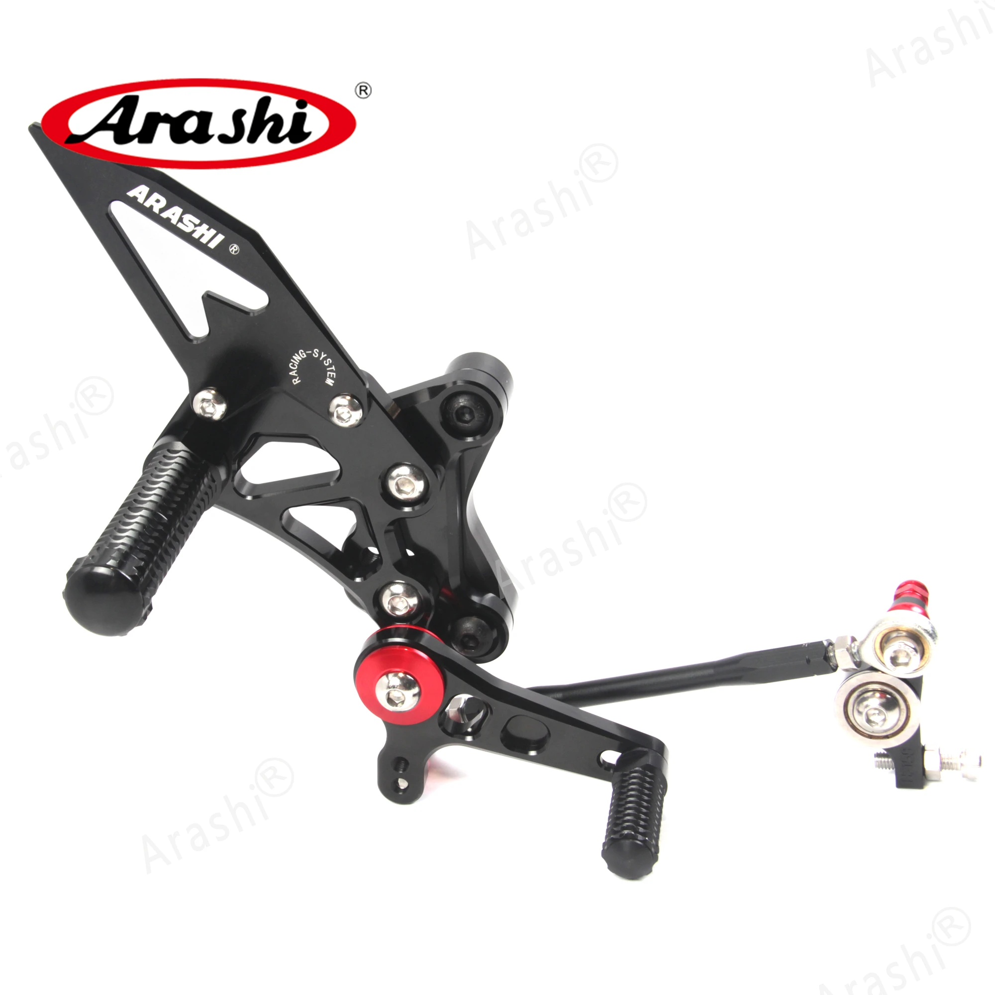 Араши Rearset для поездок на мотоцикле DUCATI 1098 1098S 1098R 2007 2008 2009 ЧПУ Регулируемые