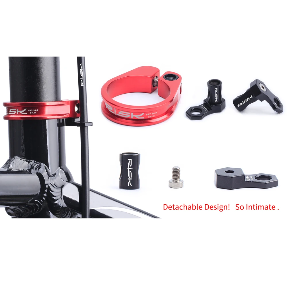 Риска Алюминий Сплав Зажим для сидения велосипеда MTB дорожный велосипед