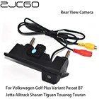 Автомобильная камера заднего вида ZJCGO с ручкой и камерой заднего вида для Volkswagen Golf Plus, вариант Passat B7, Sharan, Tiguan, Touran