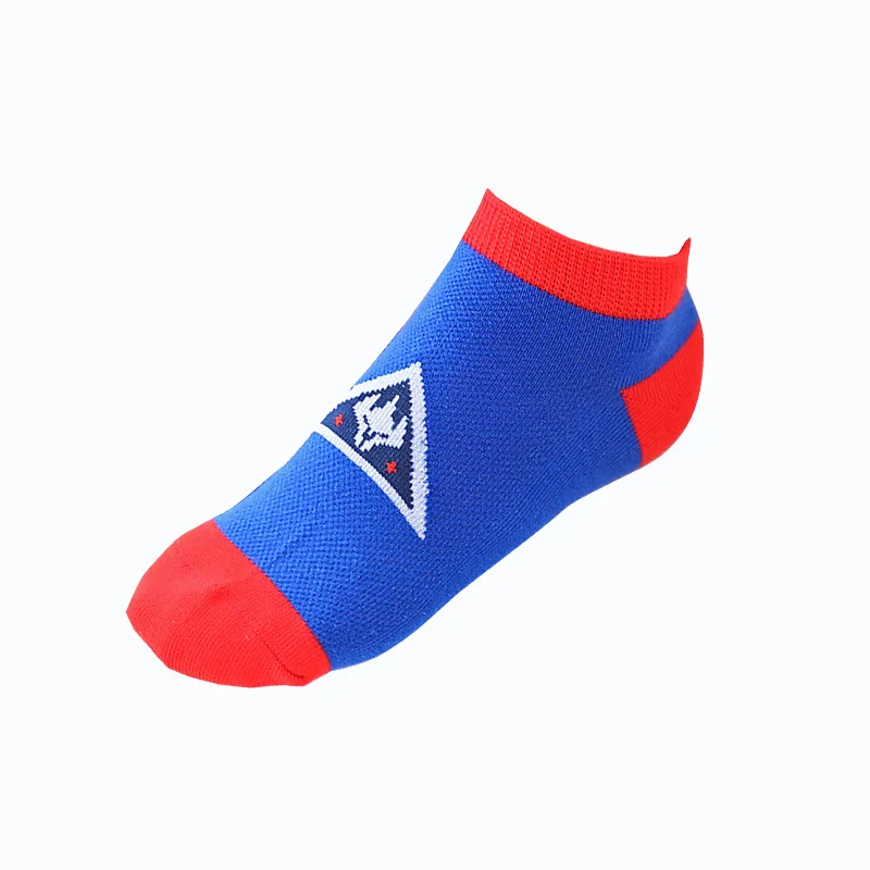 

5pcs/set Spring/Summer Boy's Socks 3-15 Years Old Short Boat Socks Mesh Sports Breathable Cotton Socks Individually Packed