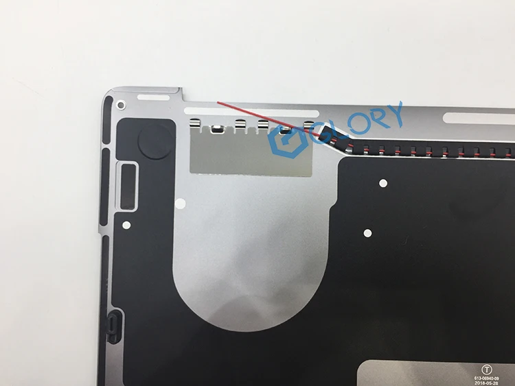 Ноутбук A1989 нижний чехол 613-06940-09 космический серый для Macbook Pro retina 1" A1989 нижний корпус батареи Крышка Mid