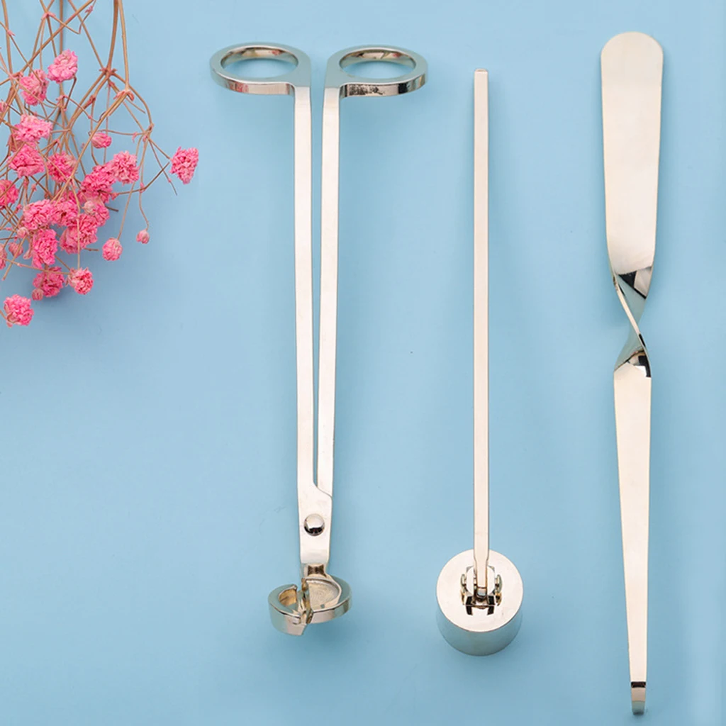 3 в 1 лампы форме свечи набор аксессуаров для триммер фитилей снаффер фитиль Dipper