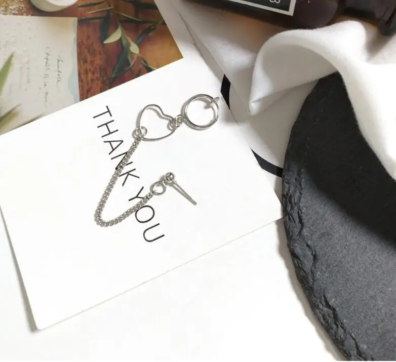 Серьга-кафф &quotсердце&quot | Украшения и аксессуары