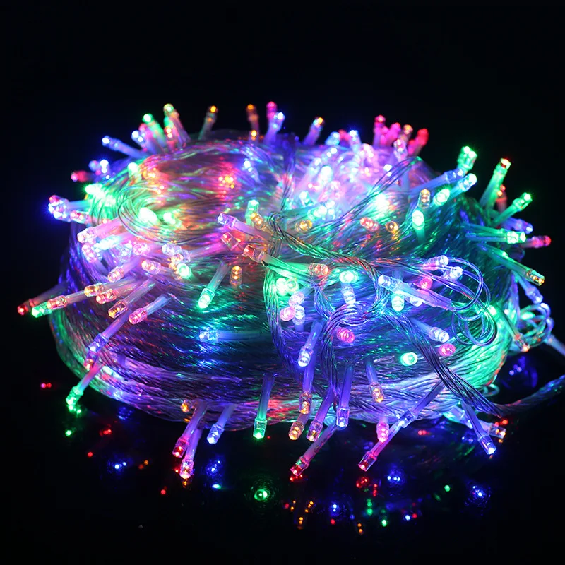 

10M LED String Lights Festoon Lamps Waterproof Outdoor Garland Fairy Lights Christmas Decor for Home New Year 2022 Decor Navidad